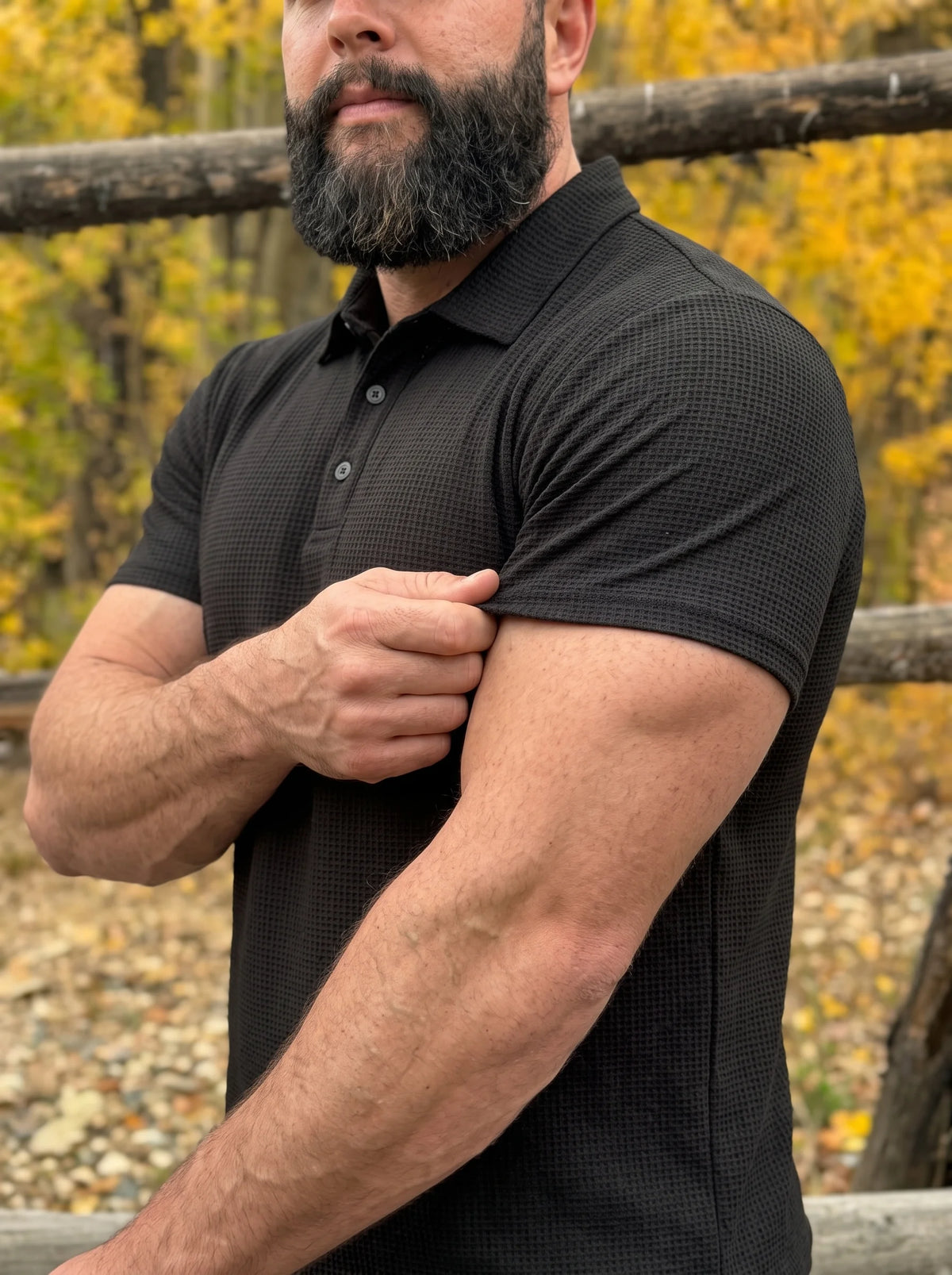 BRAVEN™ Camisa polo ultra cómoda para hombre