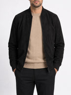 cazadora bomber taupe